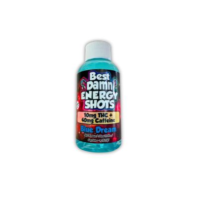 Delta 9 Energy Shots (Packaged) 25 Shots per order - Best Damn Gummy's - Wholesale