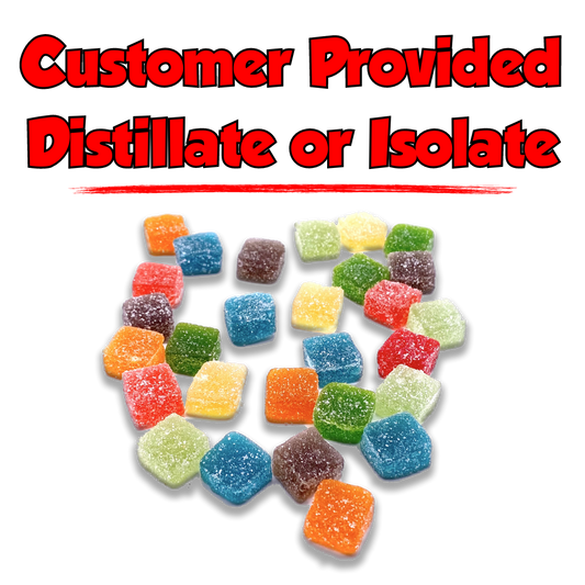 Customer Provided Distillate or Isolate - BULK LARGE (150 pieces) - Best Damn Gummy's - Wholesale