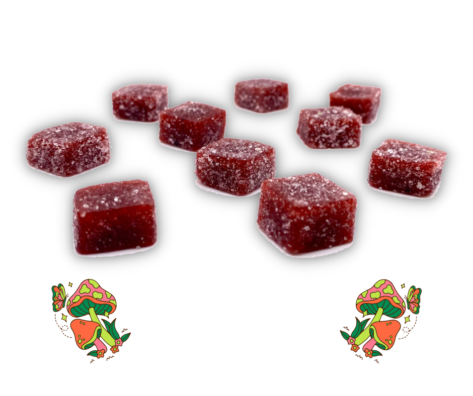 The Psychedelic - Kava Gummy (Packaged) - 25 Packages per order - Best Damn Gummy's - Wholesale